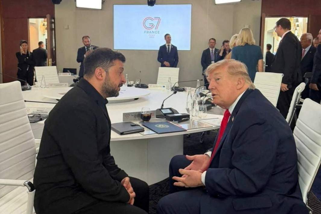 Владимир Зеленский и Дональд Трамп