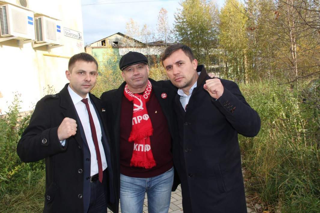 Олег Михайлов, Владимир Евстигнеев и Николай Бондаренко