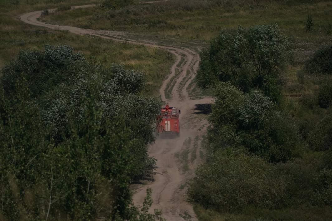Пожар в лесу