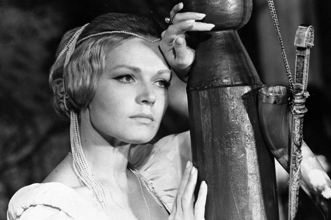 Актриса Людмила Чурсина. 1973 год