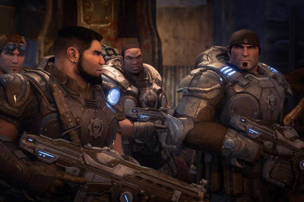 Скриншот из игры Gears of War: E-Day
