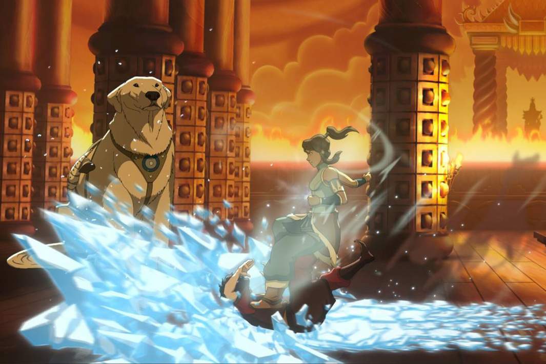 Скриншот из игры Avatar Legends: The Fighting Game