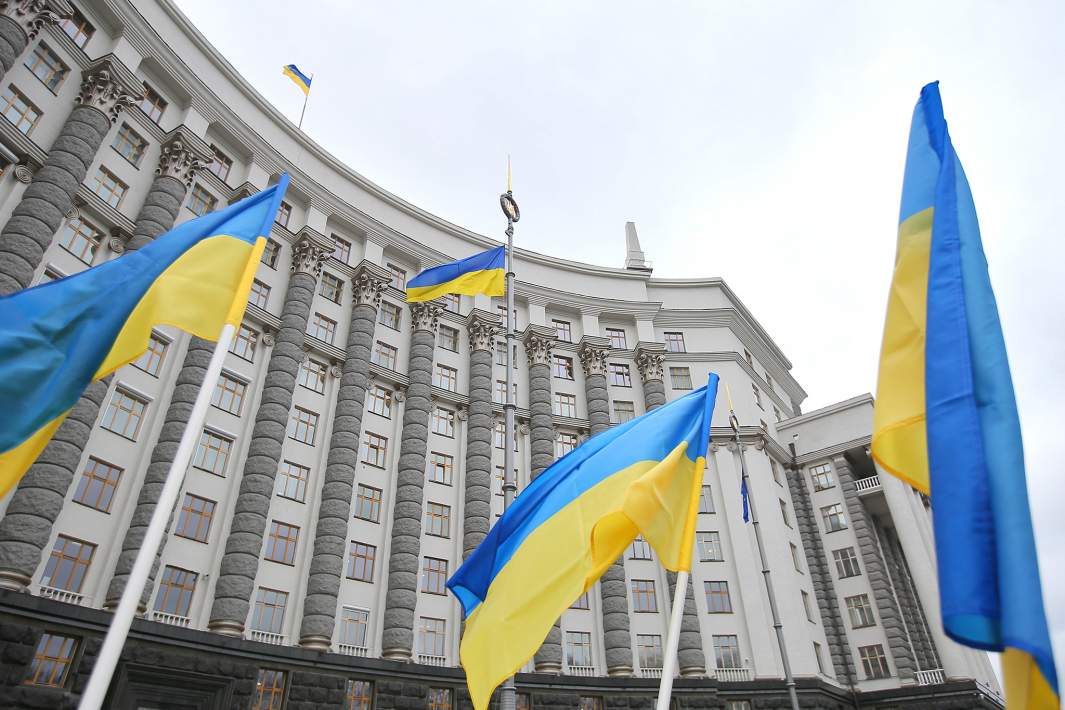 Здание правительства Украины в Киеве