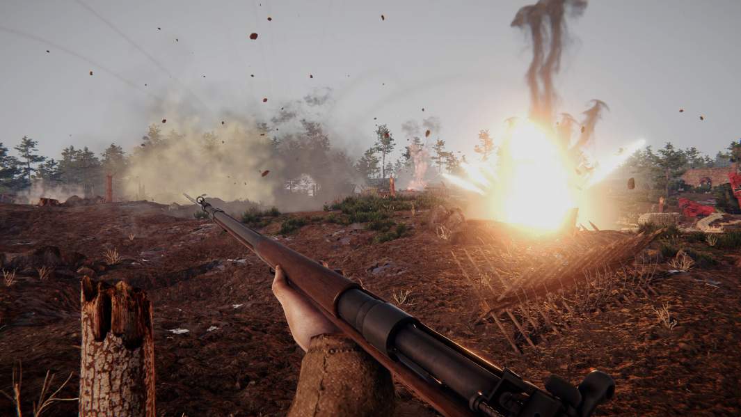 Скриншот из игры Over The Top: WWI