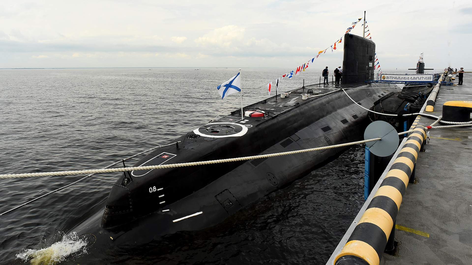 Подводная лодка тихоокеанского флота