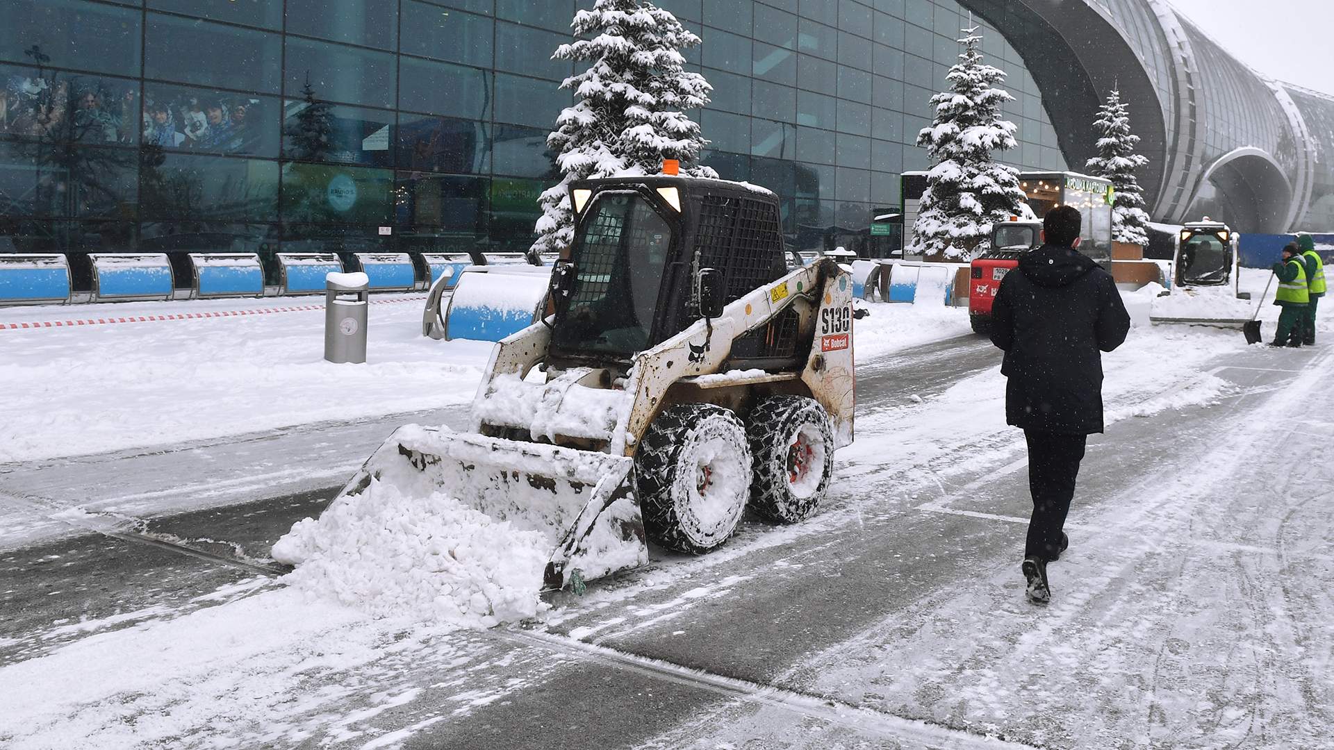 Заснеженная Москва 2021