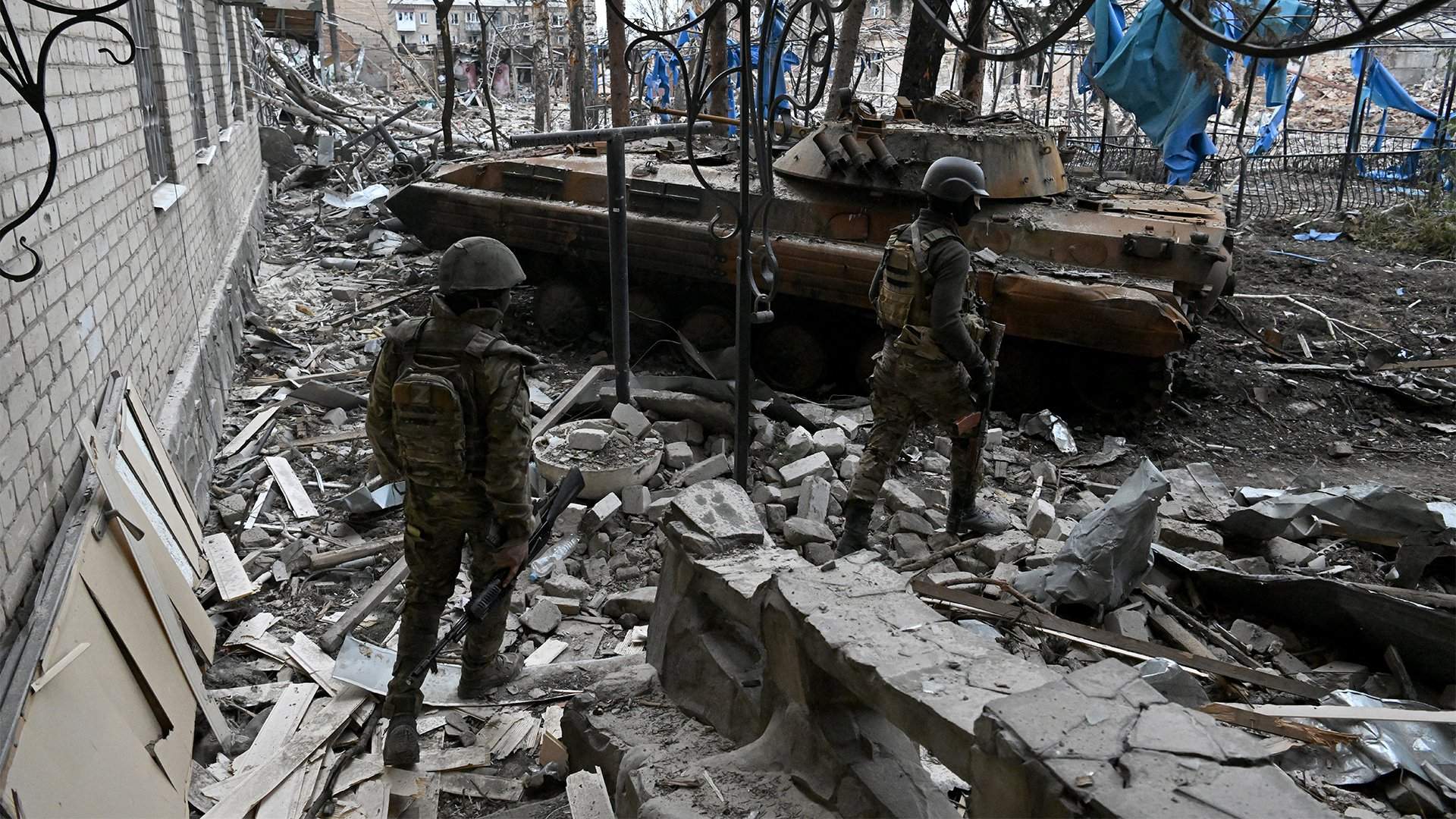 Штурм бахмута. Боевые действия. Российские военные.