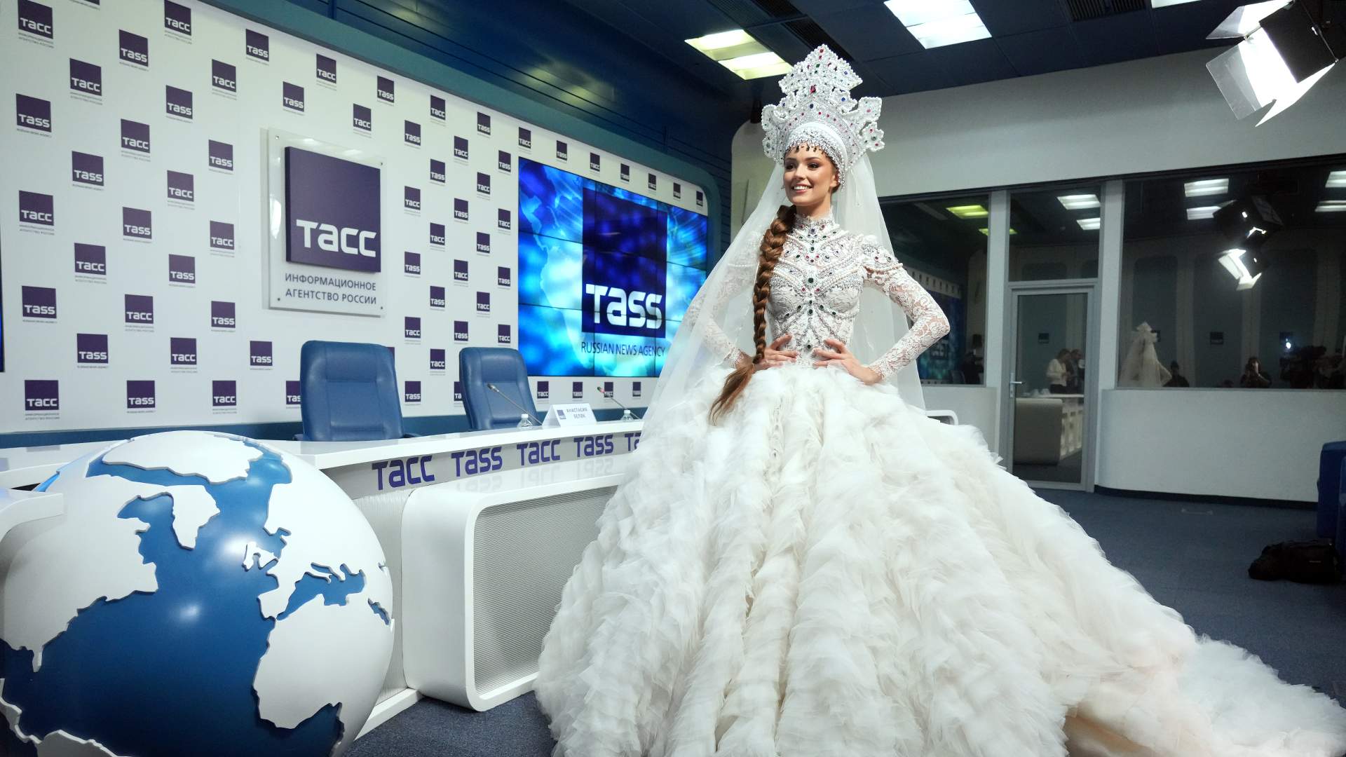 Маргарита Голубева показала платье для конкурса «Мисс Вселенная». Фото