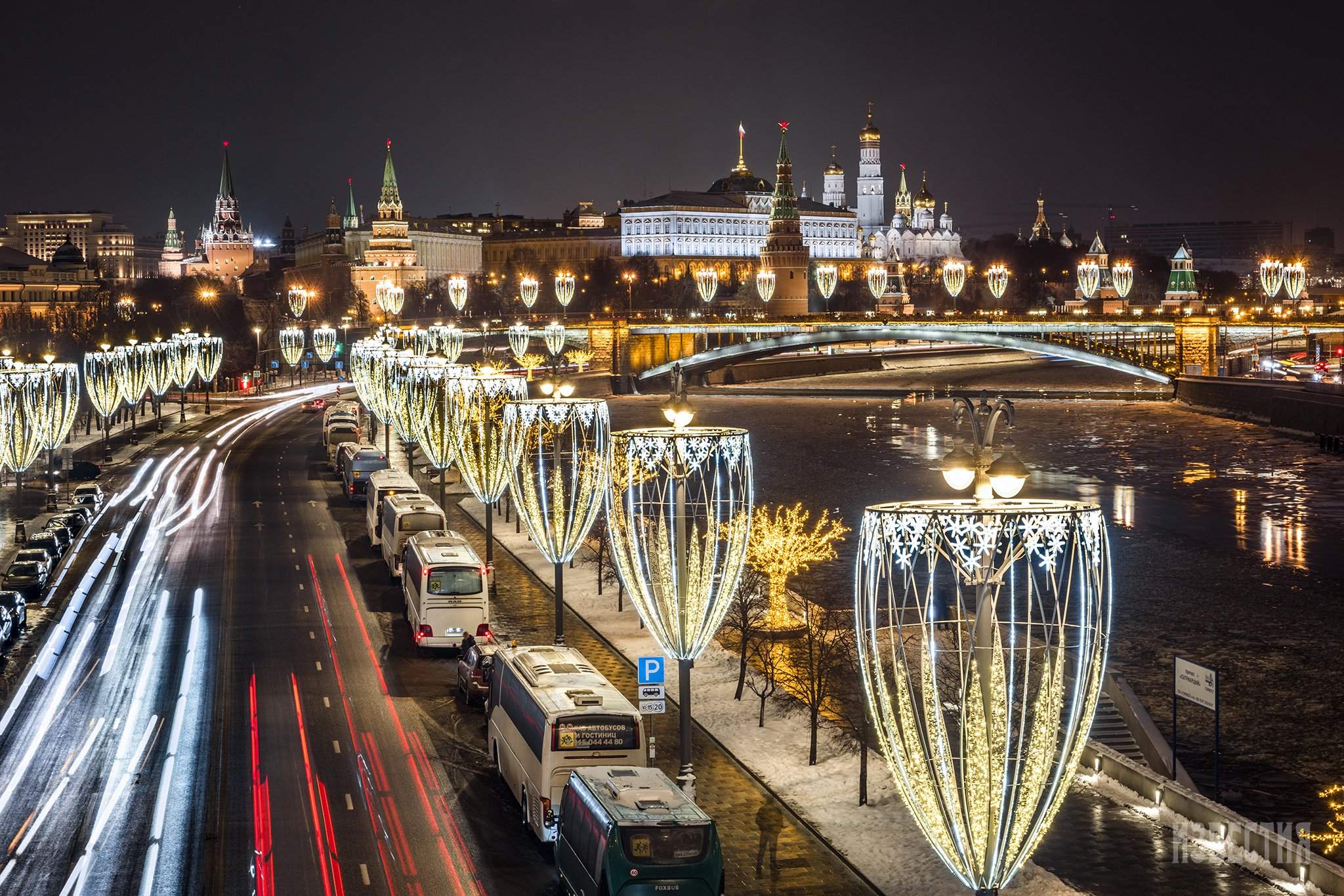 москва красивые места зимой