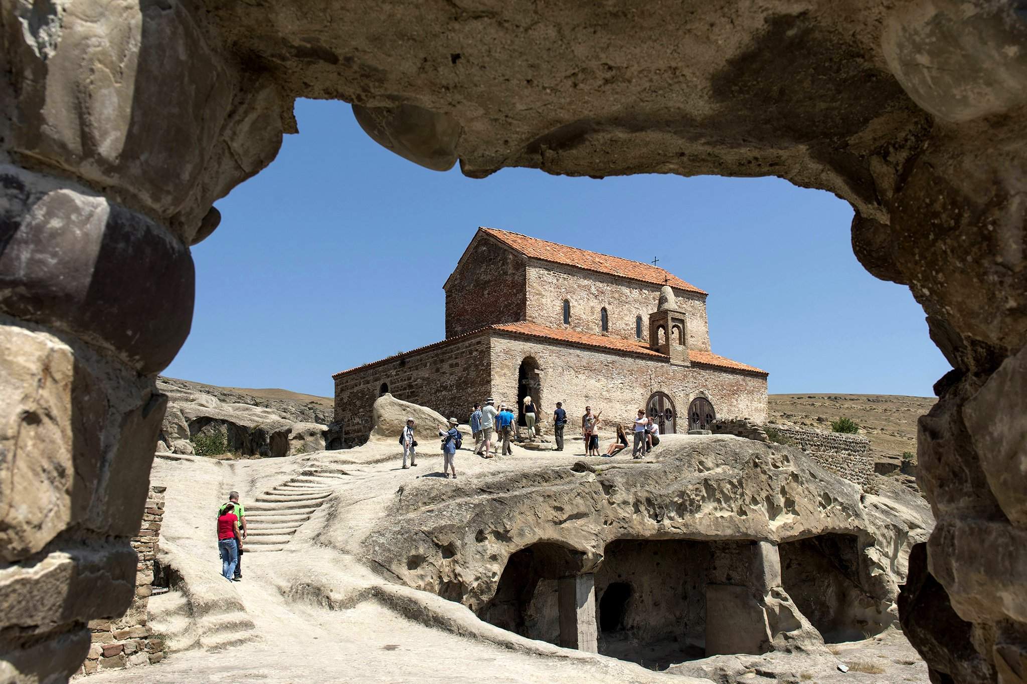 Зал царицы Тамары Уплисцихе