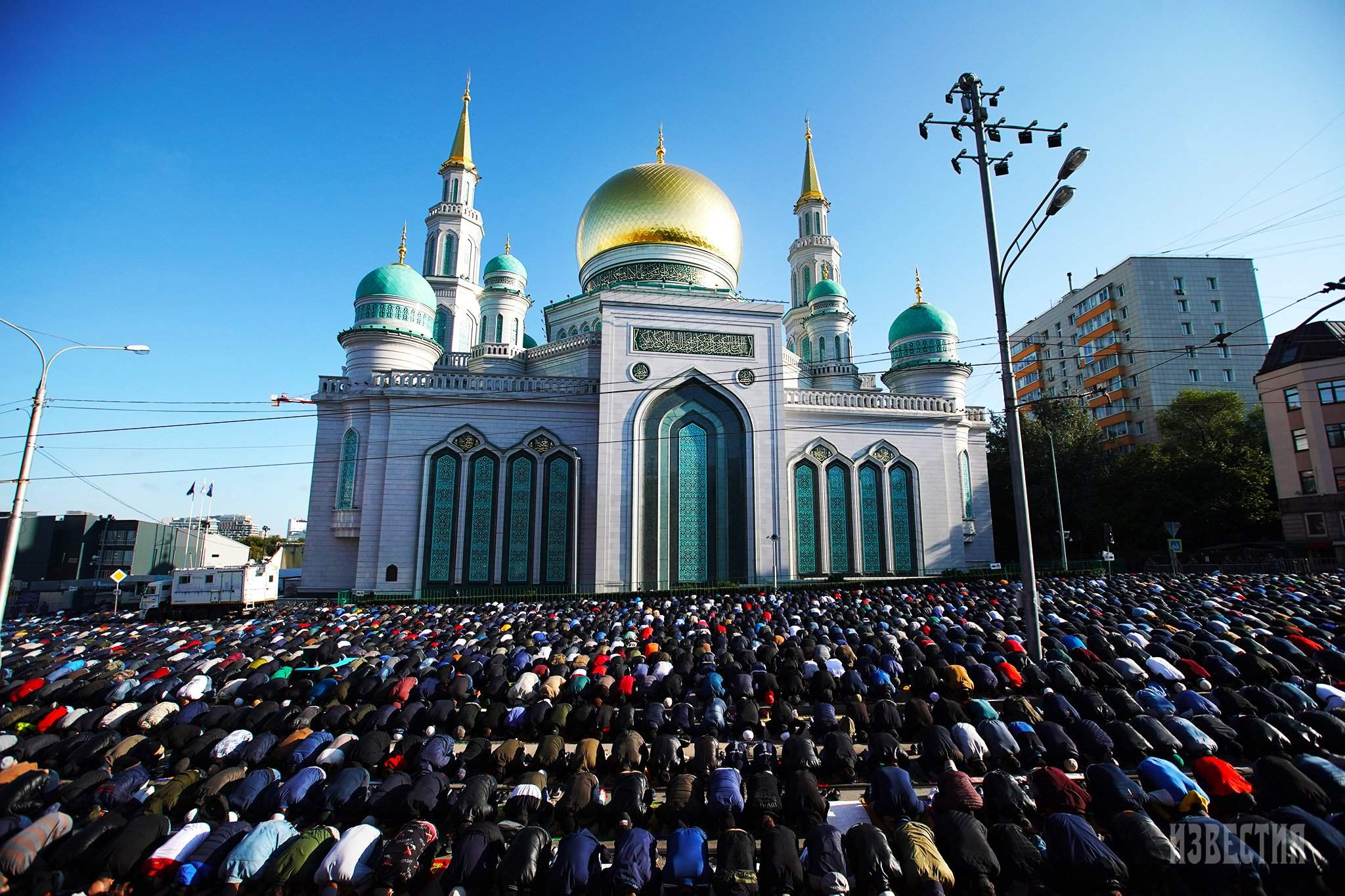 Курбан байрам Московская Соборная мечеть.