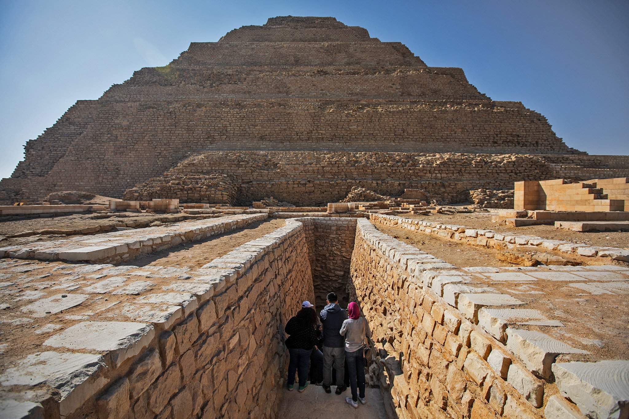 Самая первая пирамида в египте