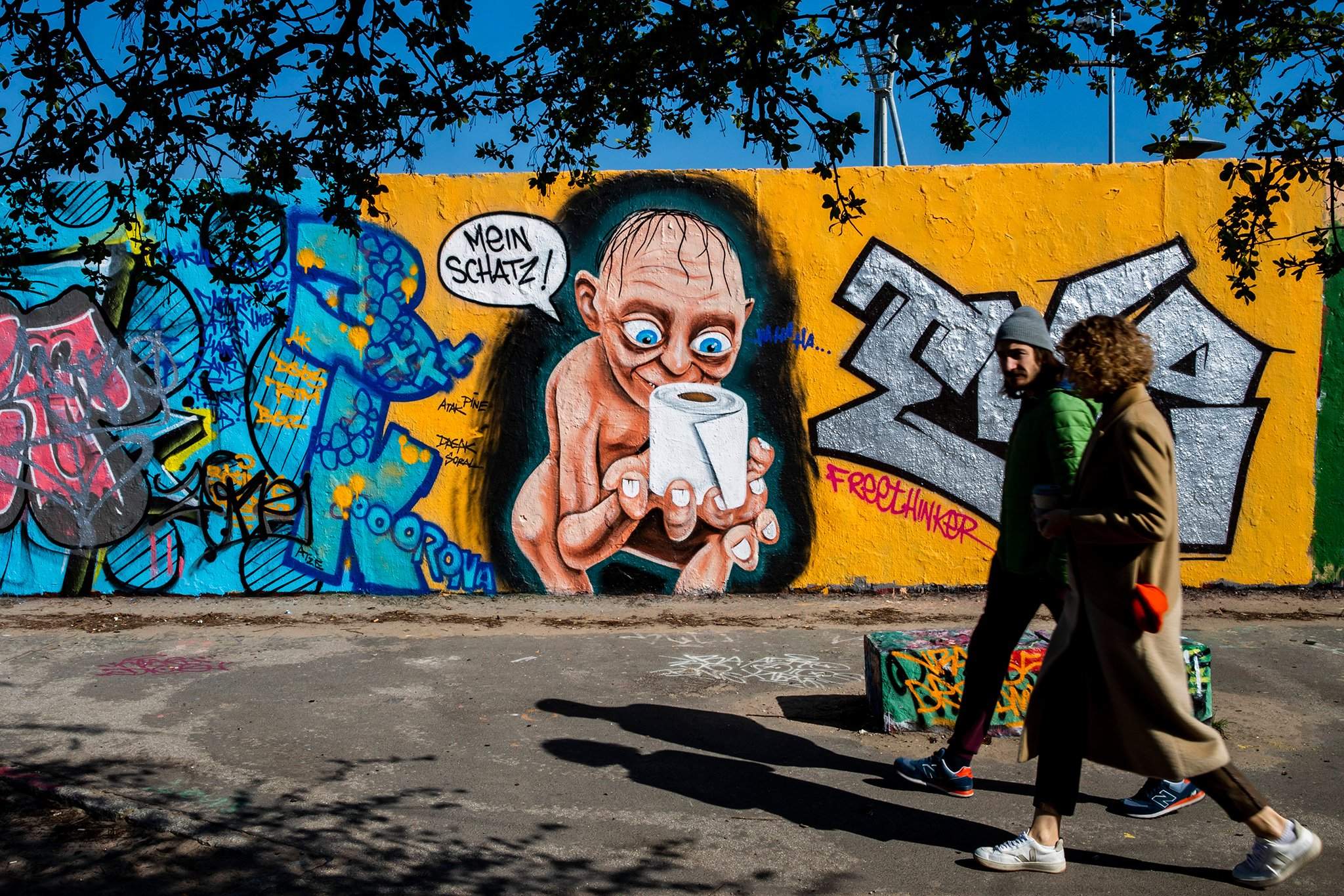 Уличное искусство стрит арт в пандемию