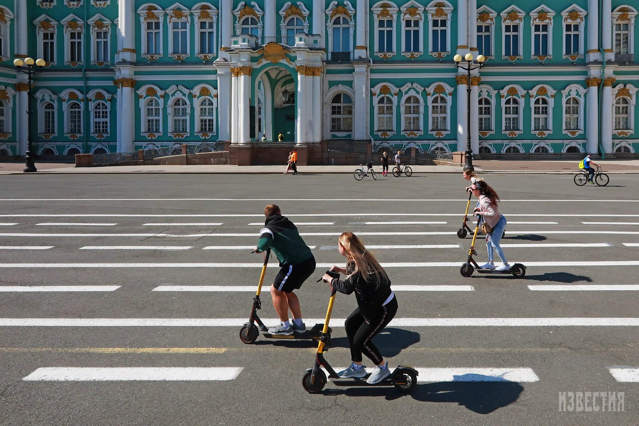 Карта электросамокатов спб