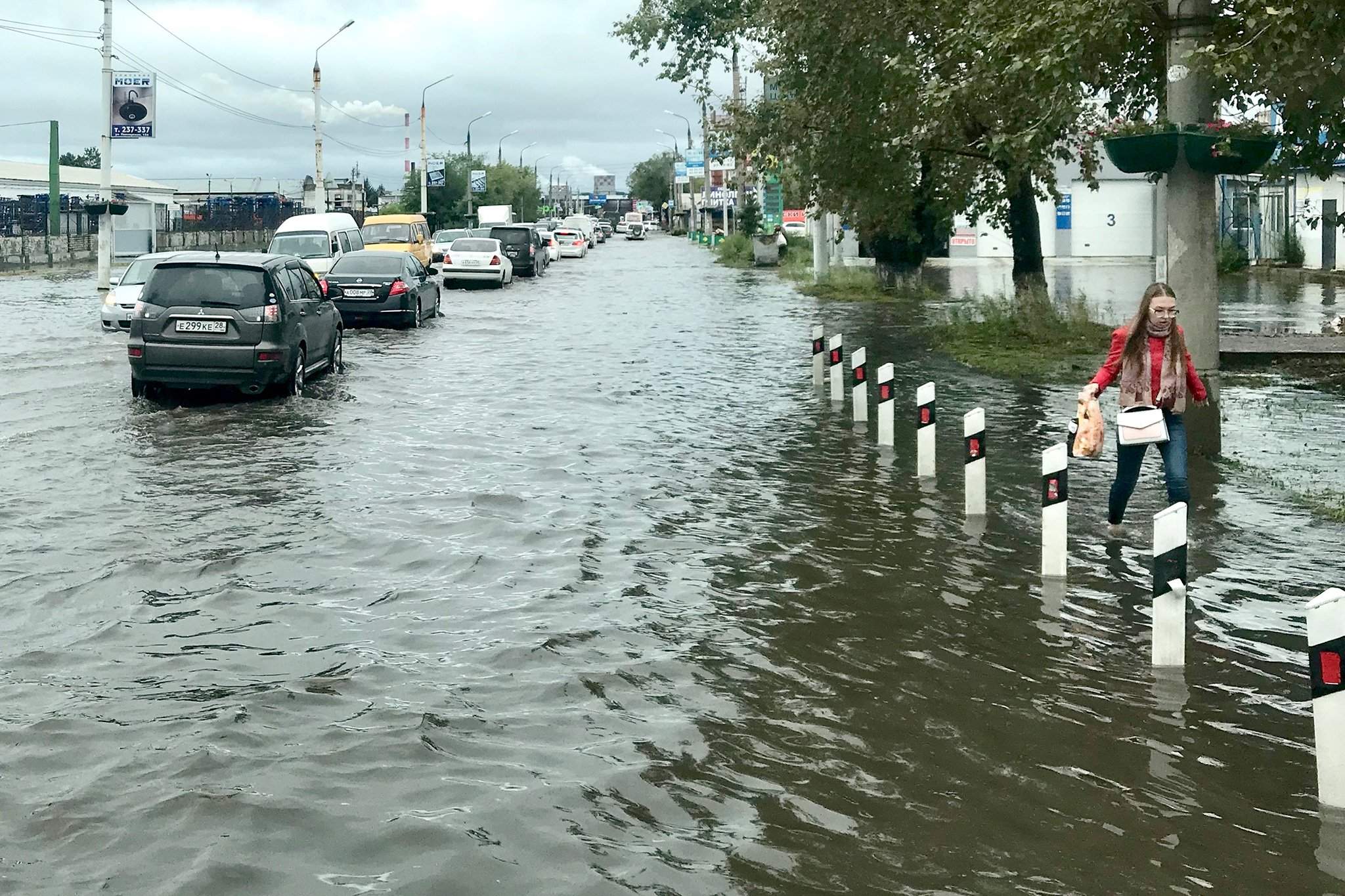 Благовещенск дамба