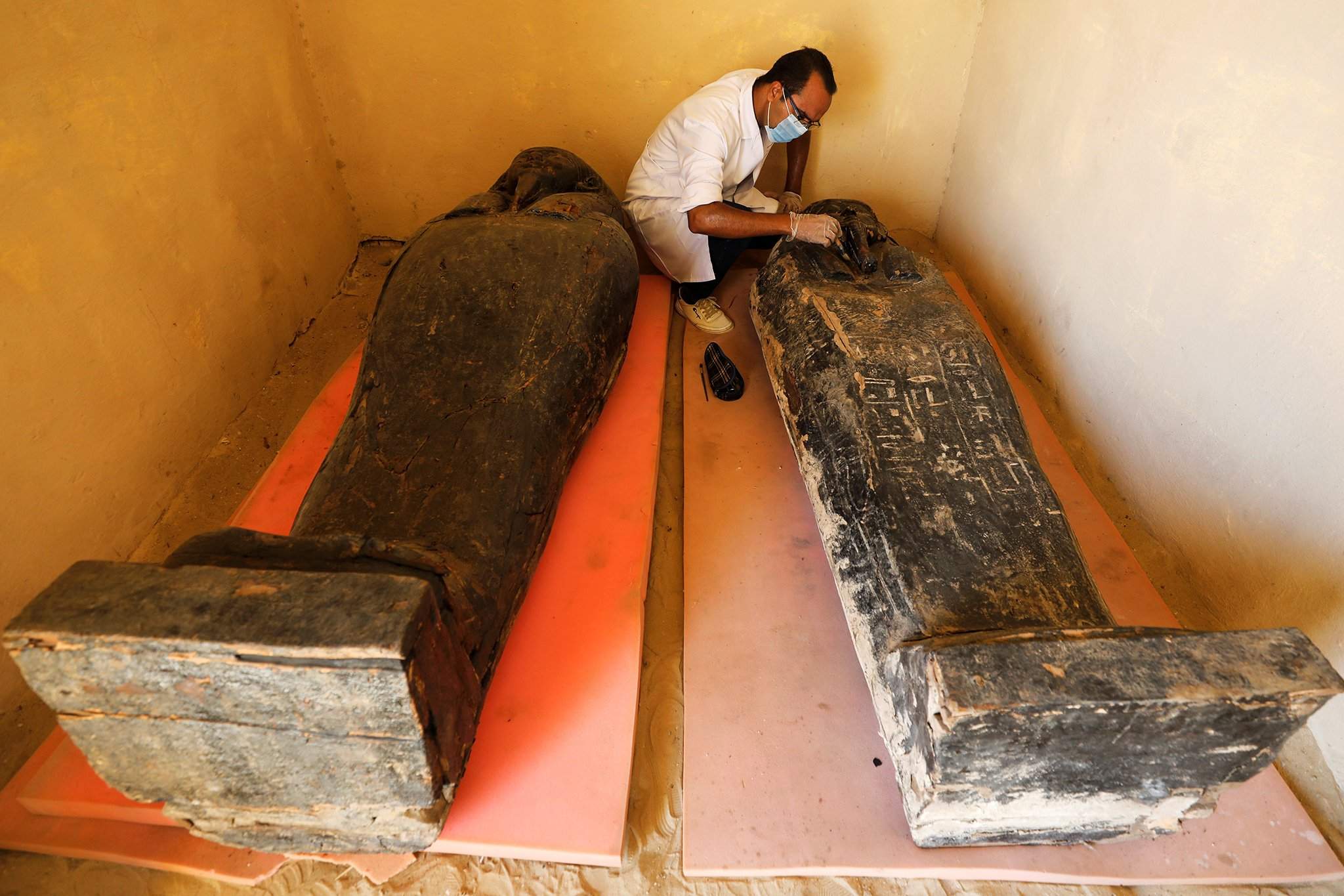 саркофаг древнего египта