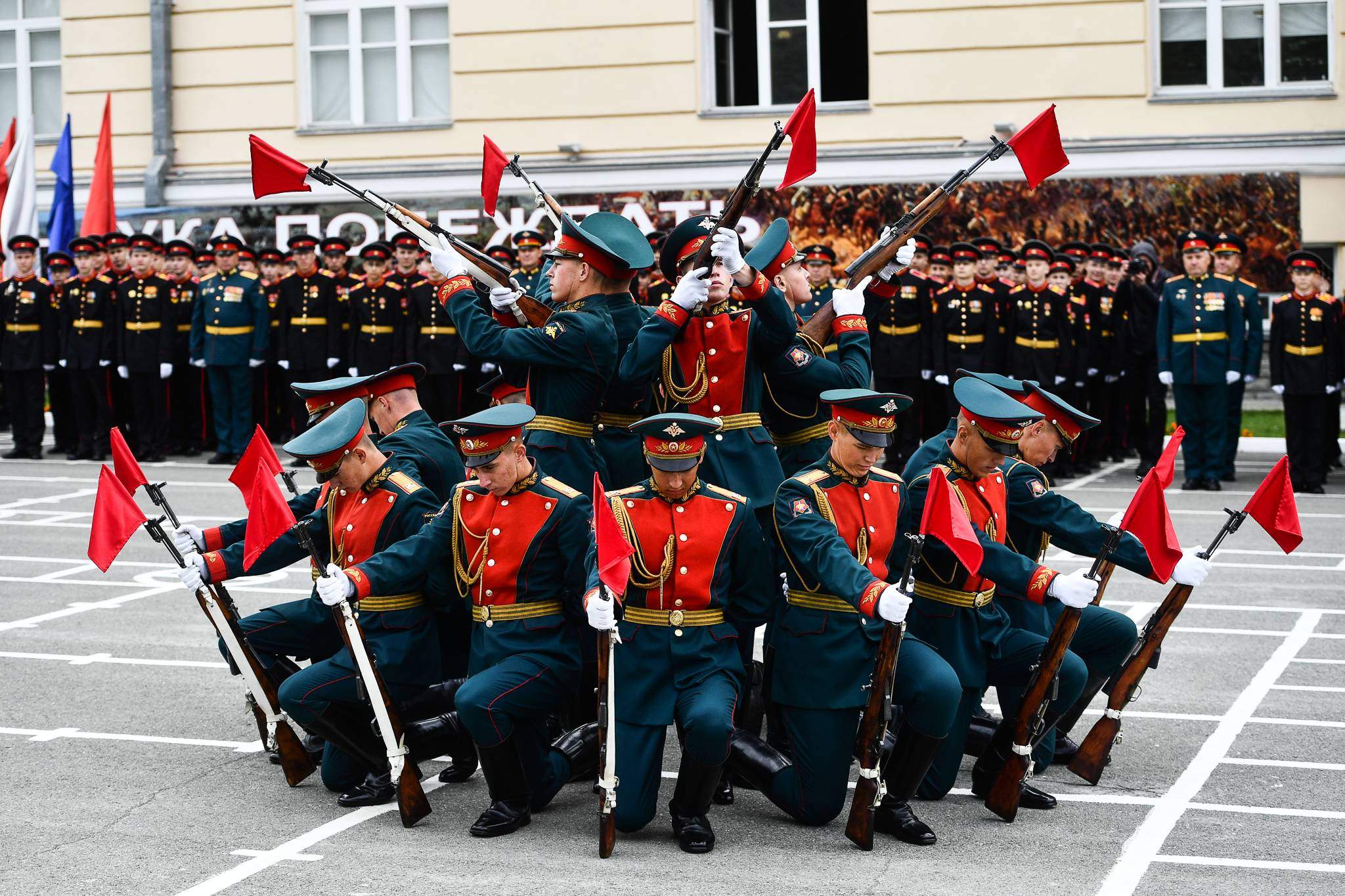 Рота почетного караула Екатеринбург парад Победы