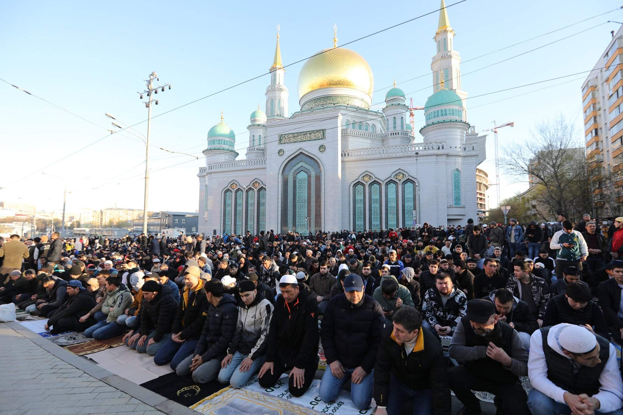 имамы мечети на поклонной горе