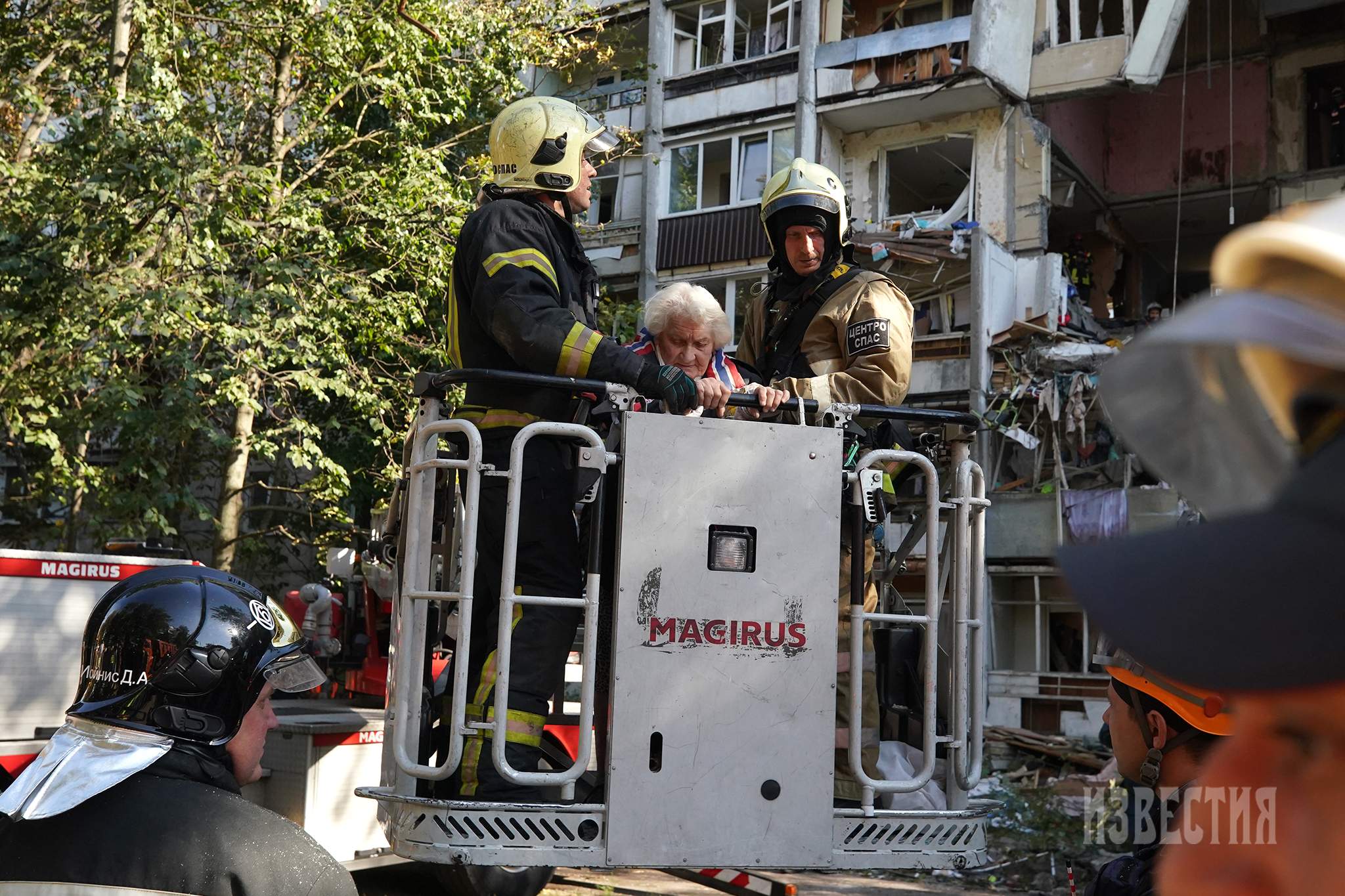 Фото дня: взрыв газа в Балашихе | Фотогалереи | Известия