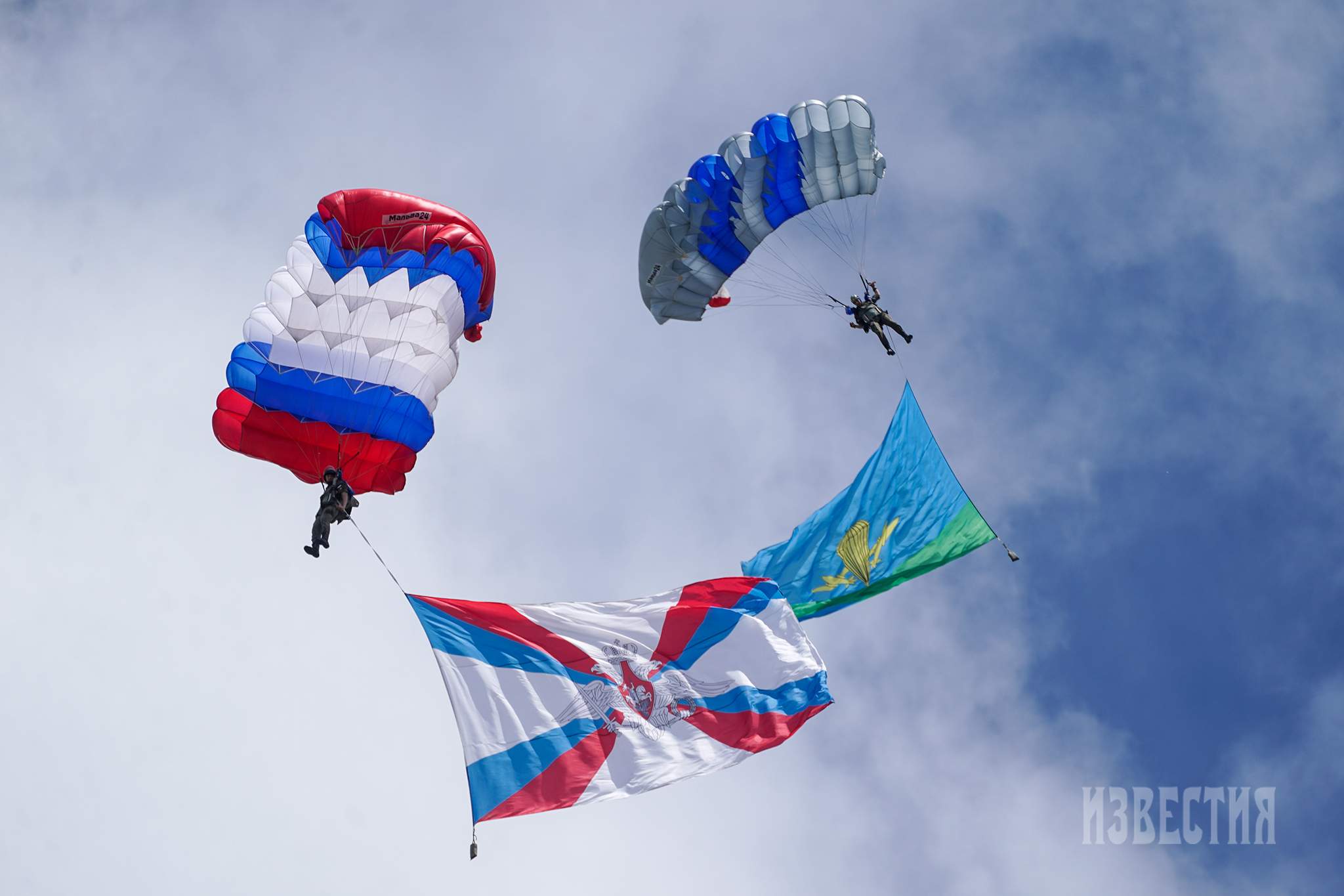 Десантник в небе