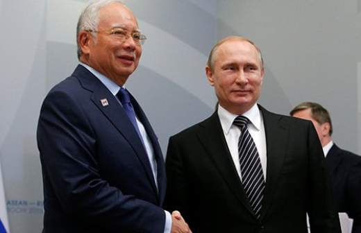 Главы РФ и Малайзии хотят способствовать расследованию крушения Boeing