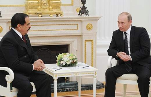 Не мечом единым: Владимир Путин принял в Кремле короля Бахрейна