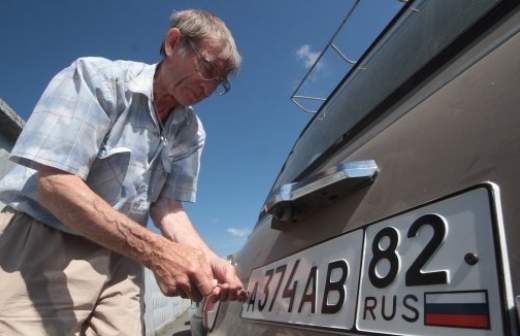 В Самарской области выдают крымские автомобильные номера