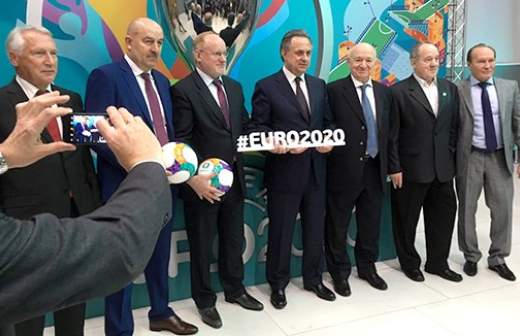 Санкт-Петербург представил логотип к Евро-2020