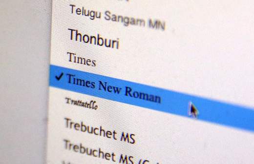 Российские документы напечатают иностранными шрифтами