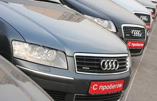 Российский авторынок становится бывшим в употреблении