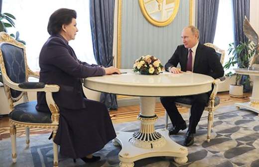 Владимир Путин поздравил Валентину Терешкову «Чайками над Волгой»