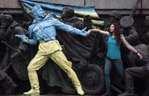 Памятник Советской армии в Болгарии за два года оскверняли восемь раз