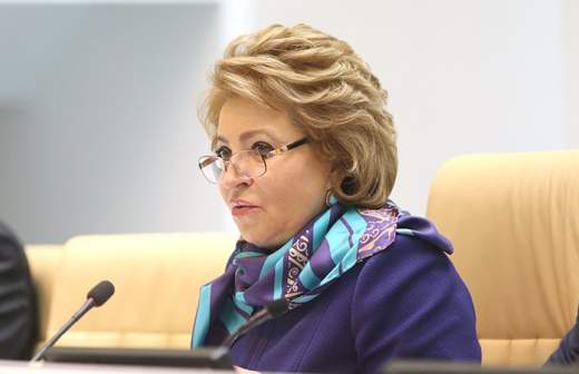 Матвиенко: нужны новые подходы к борьбе с терроризмом