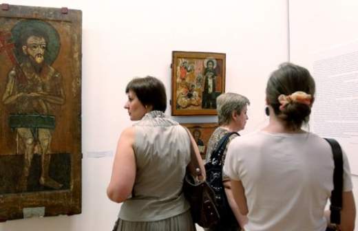 Академия художеств представила 400 образцов народной иконы