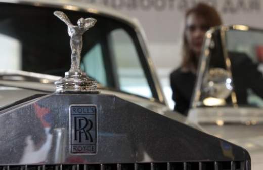 Rolls-Royce впервые приехал на московский автосалон
