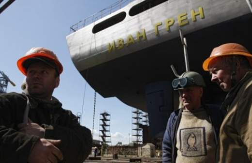 Десантный корабль «Иван Грен» испытают в следующем году