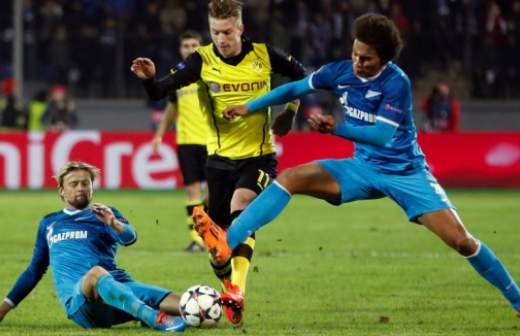 «Зенит» вышел на игру против «Боруссии» без должного настроя» 