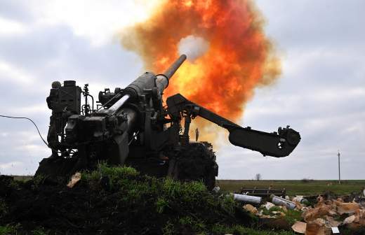 Расчет «Мста-С» уничтожил опорник и минометный расчет ВСУ в зоне проведения СВО