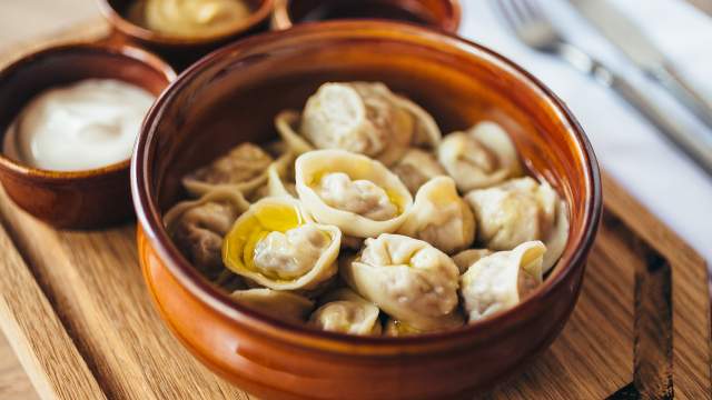 Сибирские пельмени из четырех видов мяса