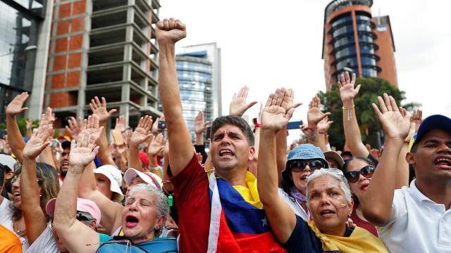 Протесты в Венесуэле