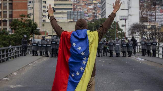 Протесты в Венесуэле