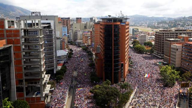 Протесты в Венесуэле
