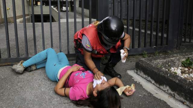 Протесты в Венесуэле