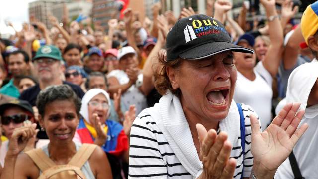 Протесты в Венесуэле