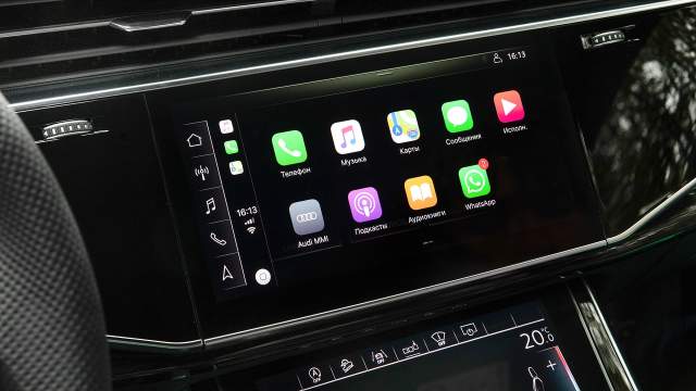 При подключении смартфона через Google Play или Android Auto клавиши не отзываются вибрацией