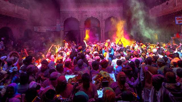 Фестиваль Холи в Индии