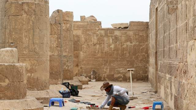 Раскопки в Египте