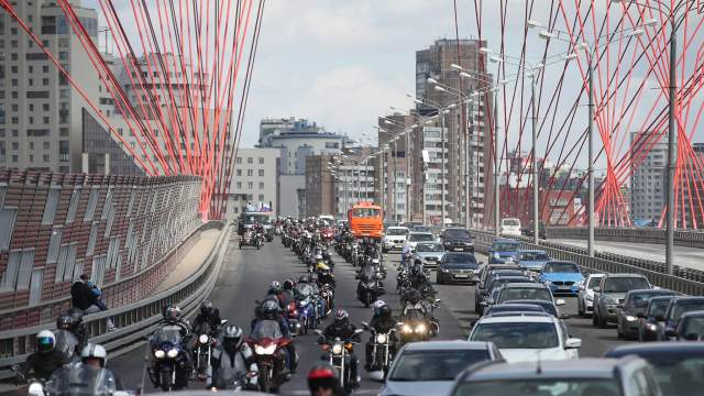 Открытие мотосезона в Москве