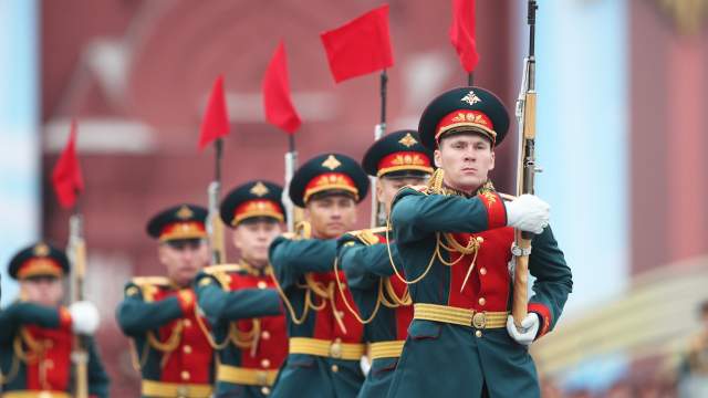 Военный парад на Красной площади, посвящённый 74-й годовщине Победы в Великой Отечественной войне