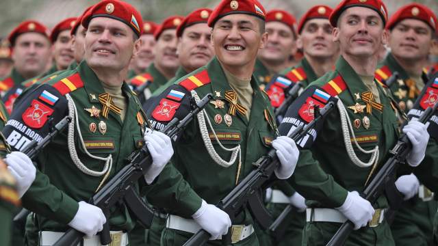 Военный парад на Красной площади, посвящённый 74-й годовщине Победы в Великой Отечественной войне